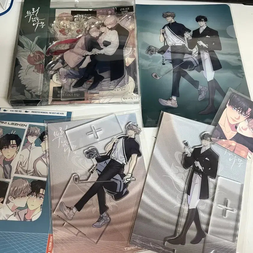 [BUNJANG] Rootless Tree Bundle Photocard and Acrylic Set / 뿌리없는 나무 뿌없나 굿즈 일괄 포카 아크릴 외