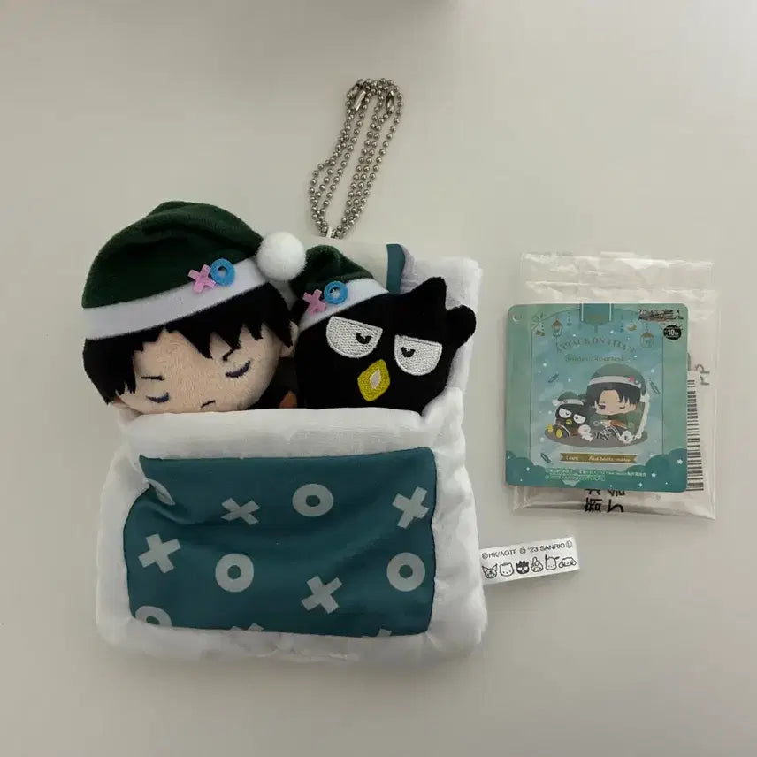 [BUNJANG] Attack on Titan Sanrio Levi "Ibunui" Plush / 진격의거인 산리오 리바이 이불누이