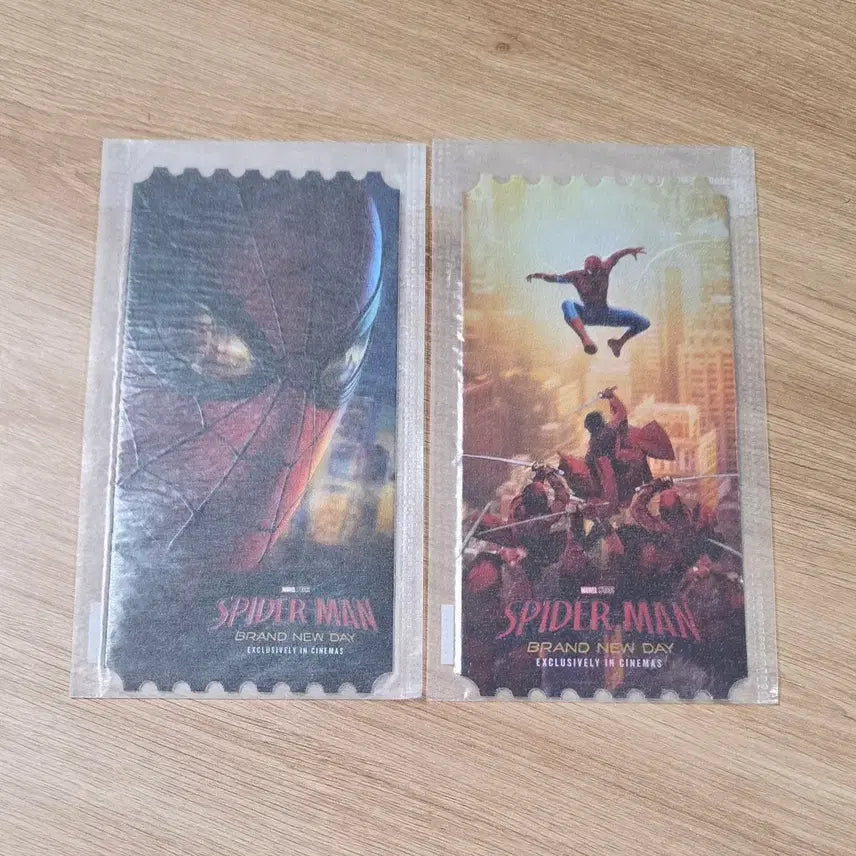 [BUNJANG] Spider-Man Original Ticket A+B Set / 스파이더맨 오리지널티켓 A+B 세트