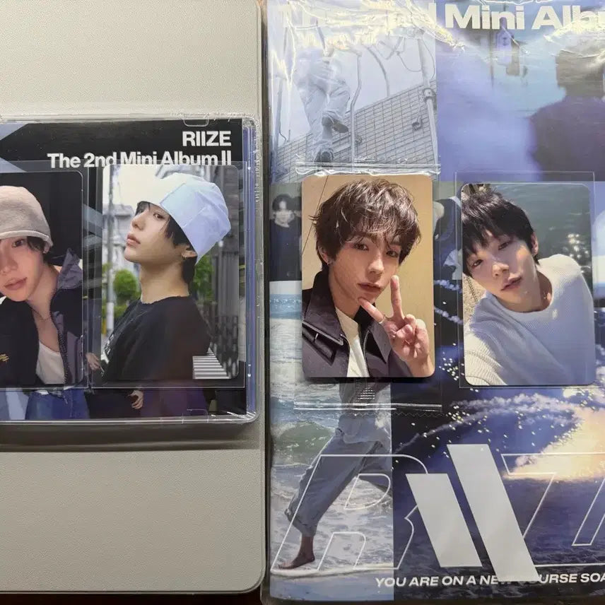 [BUNJANG] RIIZE Shotaro Sealed Album Bundle &amp; Photocards / 라이즈 쇼타로 미개봉앨범x2,포카x4