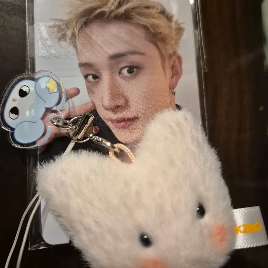 [BUNJANG] Stray Kids Special Lucky Draw Photocard Set &amp; Foxy Keyring / 스키즈 중콘 7월 29일 입장선물 포카(현진제외) 폭시니키링