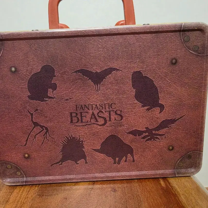 [BUNJANG] Harry Potter Fantastic Beasts Tin Case Bag / 해리포터 신비한 동물사전 틴케이스 가방(미사용)