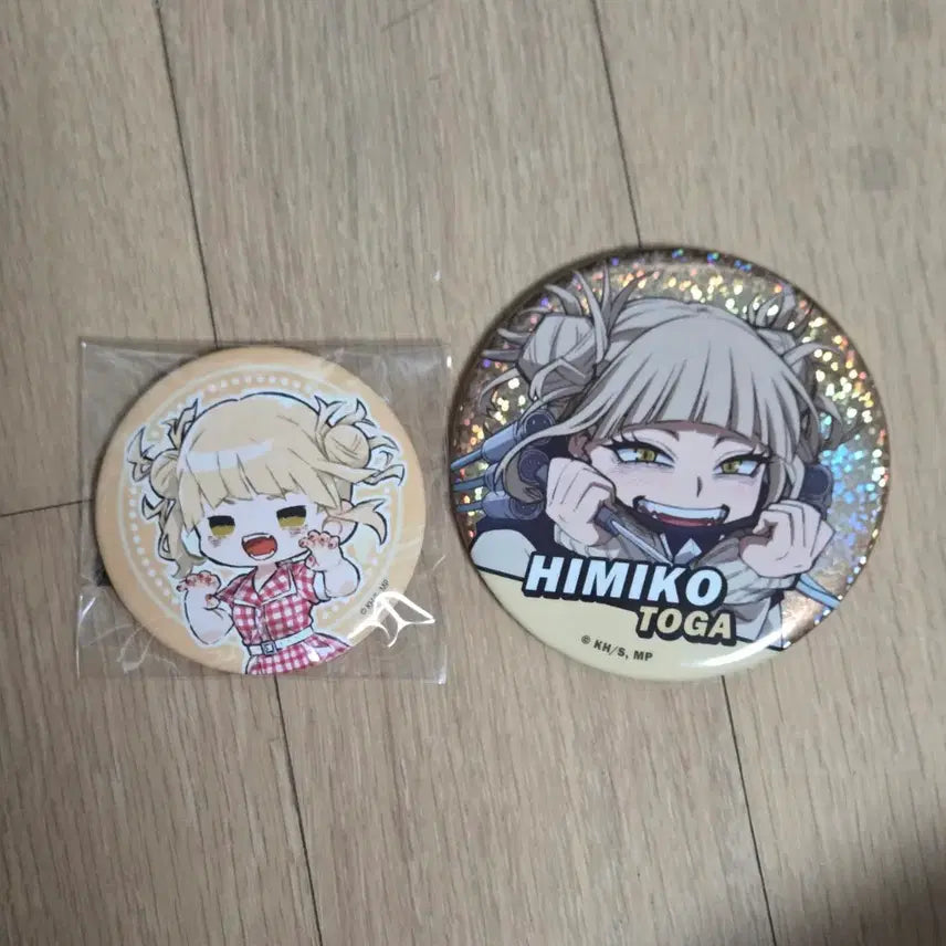 [BUNJANG] My Hero Academia Himiko Toga Bundle Set Can Badges / 일괄 토가 히미코 캔뱃지 아메리칸 레트로 나히아 히로아카 나의 히어로 아카데미아