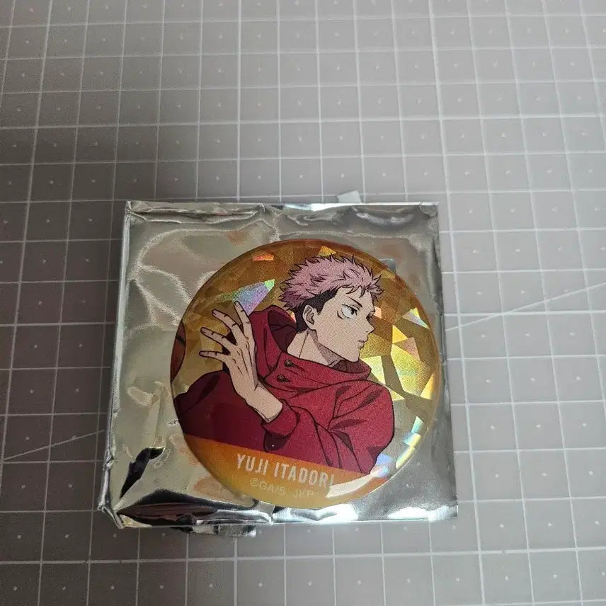 [BUNJANG] Jujutsu Kaisen Yuji Itadori Can Badge / 주술회전 이타도리 캔뱃지