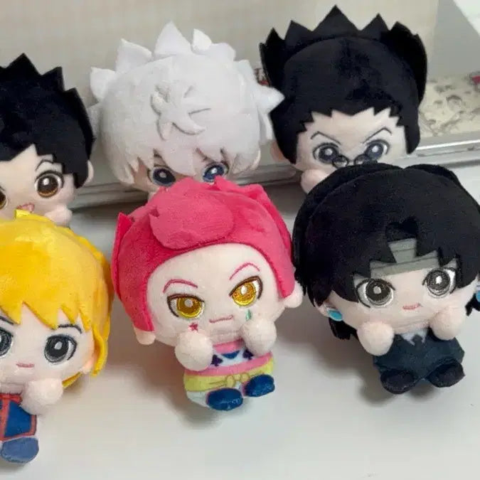 [BUNJANG] Hunter x Hunter Hisoka &amp; Chrollo Shanghai Popup Nui Plush Set / [헌터X헌터] 상하이 팝업 누이 히소카, 클로로