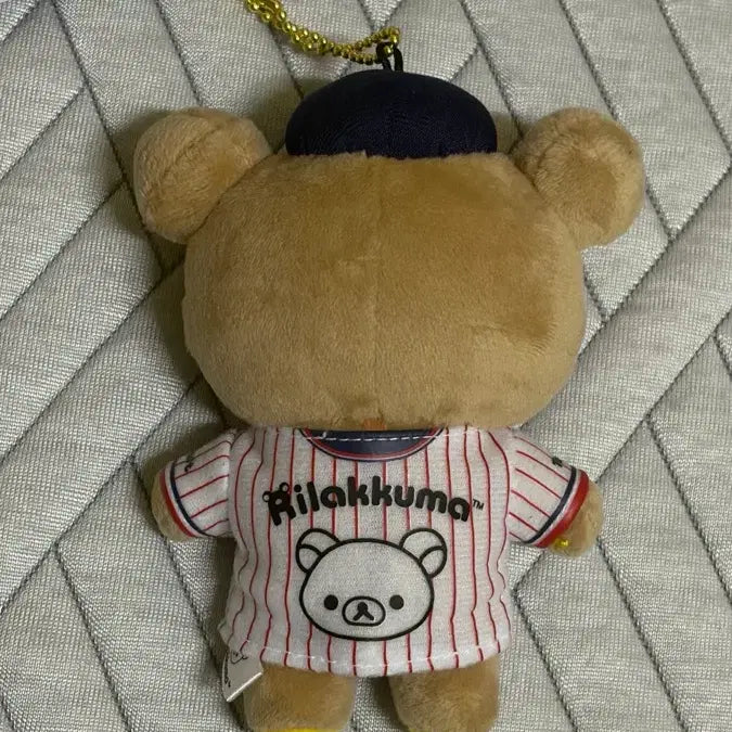 [BUNJANG] Rilakkuma Baseball Uniform Doll / 리락쿠마 야구 유니폼 인형