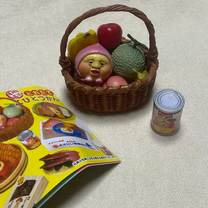 [BUNJANG] Re-Ment Kobitozukan "Freshly Picked Fruits" Gift Set (Box Included) / 리멘트 식완 코비토즈칸 산지직송 고급 과일 선물세트 (박스 포함)