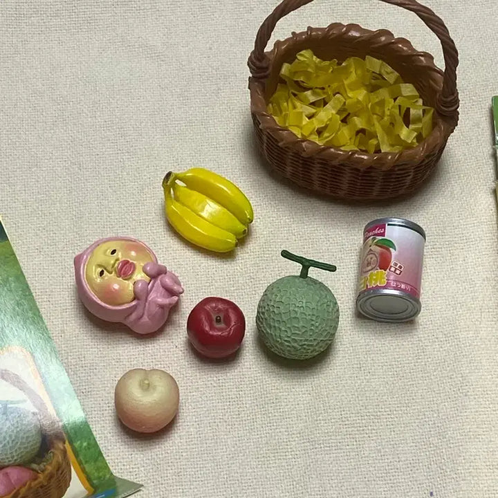 [BUNJANG] Re-Ment Kobitozukan "Freshly Picked Fruits" Gift Set (Box Included) / 리멘트 식완 코비토즈칸 산지직송 고급 과일 선물세트 (박스 포함)