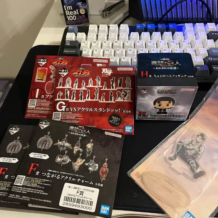 [BUNJANG] Attack on Titan Ichiban Kuji H &amp; E Prize / 진격의거인 쿠지 초코노코 H,E,F상 판매