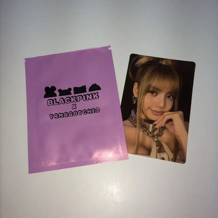 [BUNJANG] BLACKPINK Lisa 100,000 KRW Lucky Draw Photocard / 블랙핑크 리사 10만원 특전 다마고치 팝업 데드라인 포토카드 포카