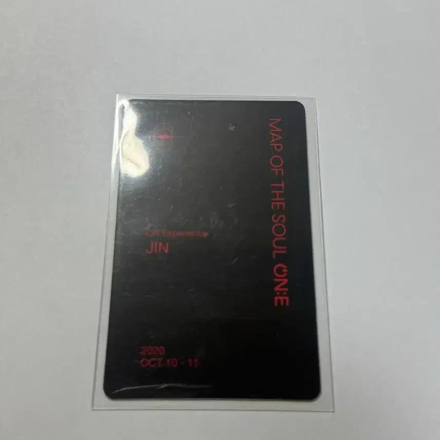 [BUNJANG] BTS Map of the Soul: ONE DVD Jin Photocard / 방탄 bts 맵 오브 더 소울 원 dvd 디비디 석진 포카