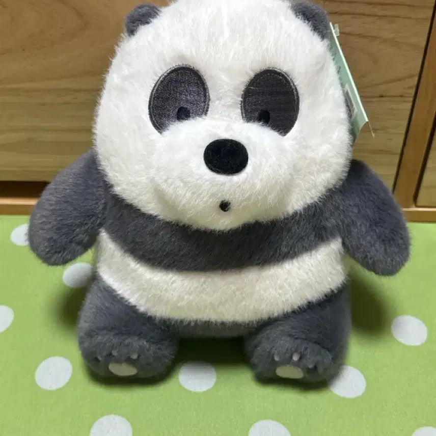 [BUNJANG] We Bare Bears Panda Plush New / 위베어베어스 판다 인형 새상품