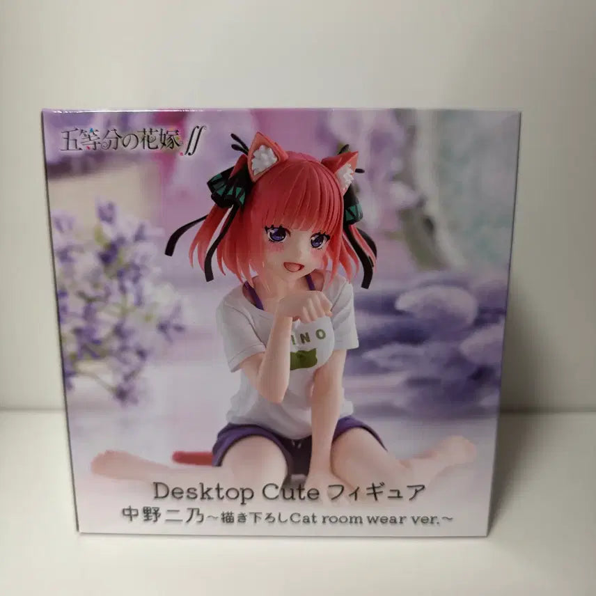 [BUNJANG] Nakano Nino Desktop Cute Figure (Sealed) / 미개봉)5등분의신부) 나카노니노 데스크탑 큐트 피규어