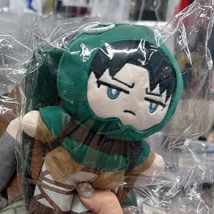 [BUNJANG] Attack on Titan Levi Plush Doll / 진격의거인 진격거 리바이 인형 누이