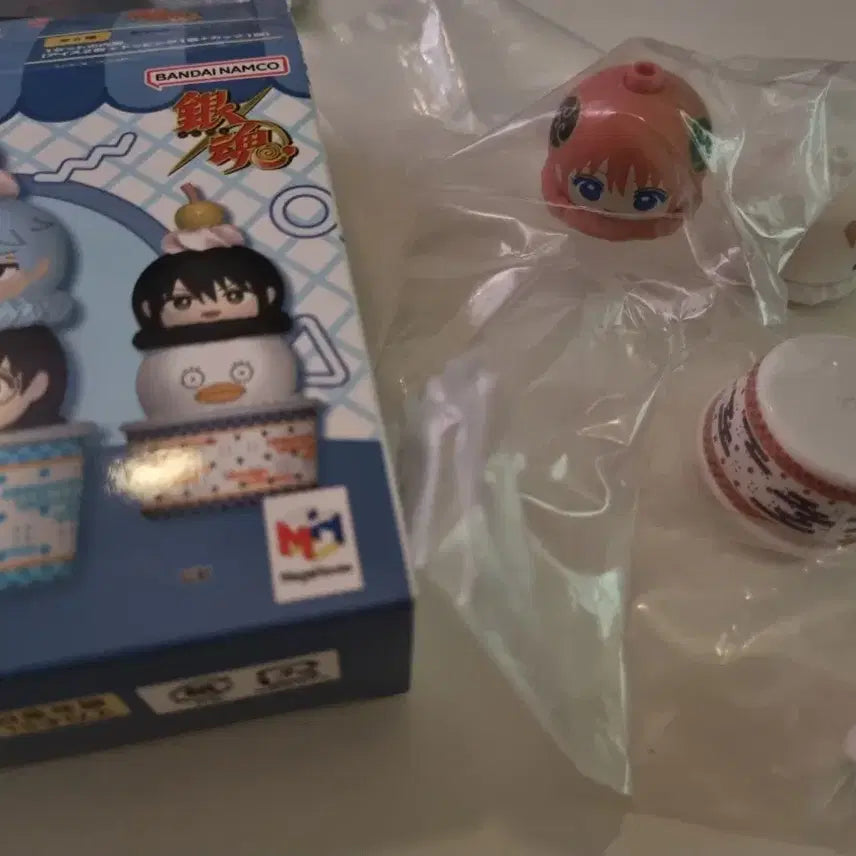 [BUNJANG] Gintama Kagura &amp; Sadaharu Tsumecon Ice Cream Plush / 은혼 카구라,사다하루 츠미첸 아이스크림