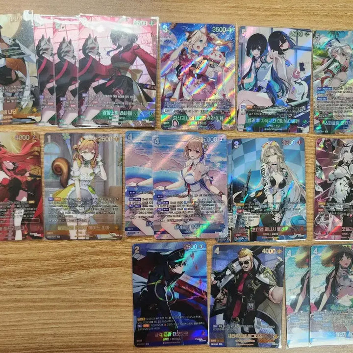 [BUNJANG] Nibel Arena Ira &amp; Eva Signed Card and UR Joker Cards Bundle / 니벨아레나 이리 이바 싸인 카드 및 ur 잡카 팔아요!