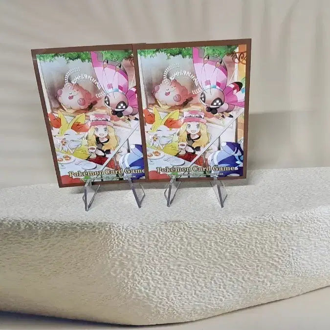 [BUNJANG] Pokemon Card Game Illustration Sleeves (Set of 2) / 포켓몬 카드 게임 일러스트 슬리브 2장 소량판매