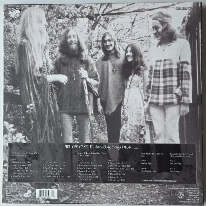 [BUNJANG] Mellow Candle Swaddling Songs Plus... 180g 2LP + 2EP Deluxe Box Set Limited Edition / Mellow Candle - Swaddling Songs Plus... 180g 2LP +2EP 북클릿 박스세트 (단순개봉 2011년 한정반)