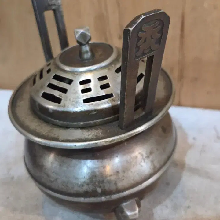 [BUNJANG] Antique Joseon Dynasty Brass Incense Burner / 100년넘은 조선 백동 향로