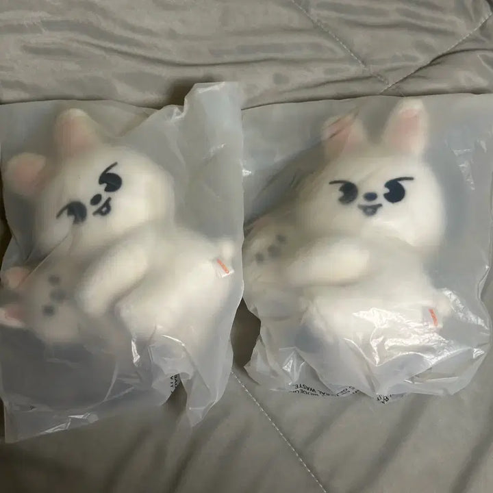 [BUNJANG] Stray Kids Leebit Rabbit Magnet Plush Set / 원가이하) 스키즈 스키즈 리노 리빗 마그넷 플러시 세트