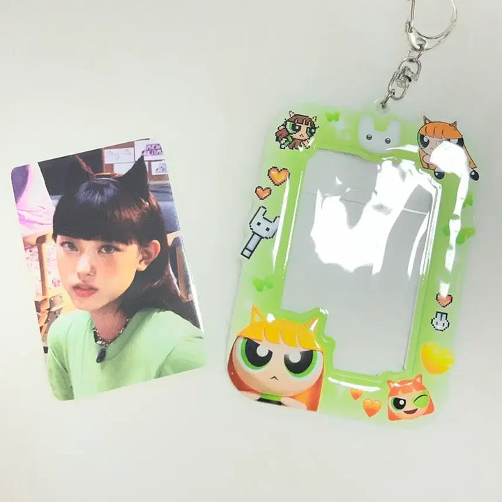 [BUNJANG] NewJeans Powerpuff Girls Haerin Photocard Holder / 뉴진스 파워퍼프걸 포카 홀더