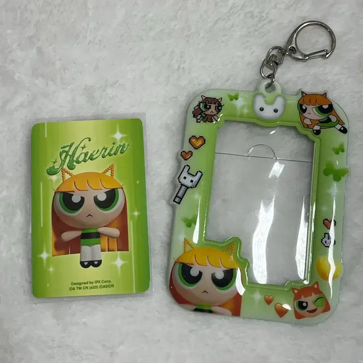 [BUNJANG] NewJeans Powerpuff Girls Haerin Photocard Holder / 뉴진스 파워퍼프걸 포카 홀더