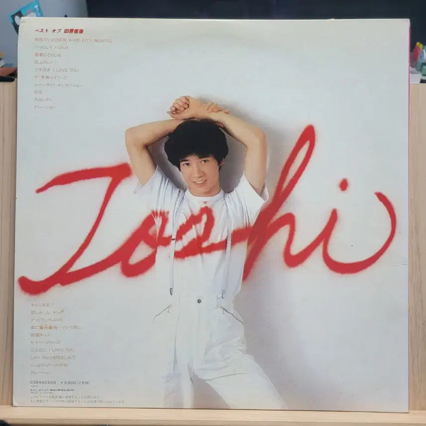 [BUNJANG] Toshihiko Tahara Best Album LP / 타하라 토시히코 베스트앨범 LP