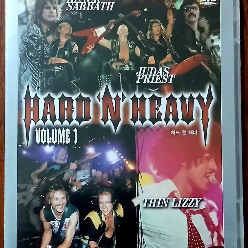 [BUNJANG] Hard &amp; Heavy Volume 1 Black Sabbath Judas Priest Thin Lizzy Scorpions DVD / 하드앤헤비 볼륨1 DVD 블랙사바스 주다스프리스트 씬리지 스콜피온스