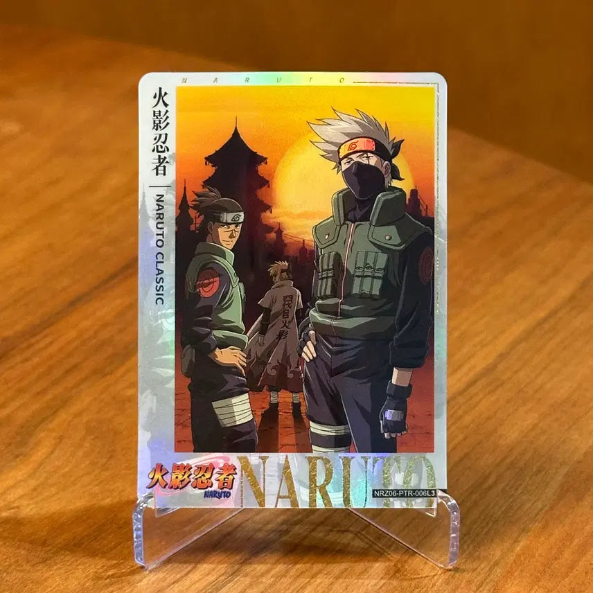 [BUNJANG] Kayou Naruto Classic Kakashi &amp; Iruka &amp; Minato Card / 나루토 카드 - 카카시 &amp; 이루카 &amp; 미나토 (Naruto Classic)