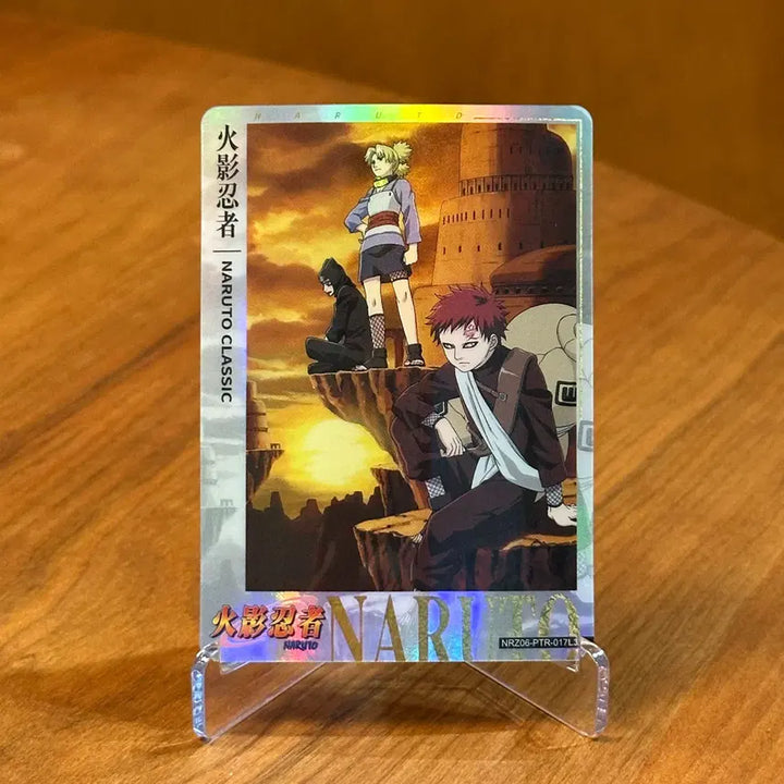 [BUNJANG] Kayou Naruto Classic Trading Card - Gaara, Temari, Kankuro / 나루토 카드 - 가아라 &amp; 테마리 &amp; 칸쿠로 (Naruto Classic)