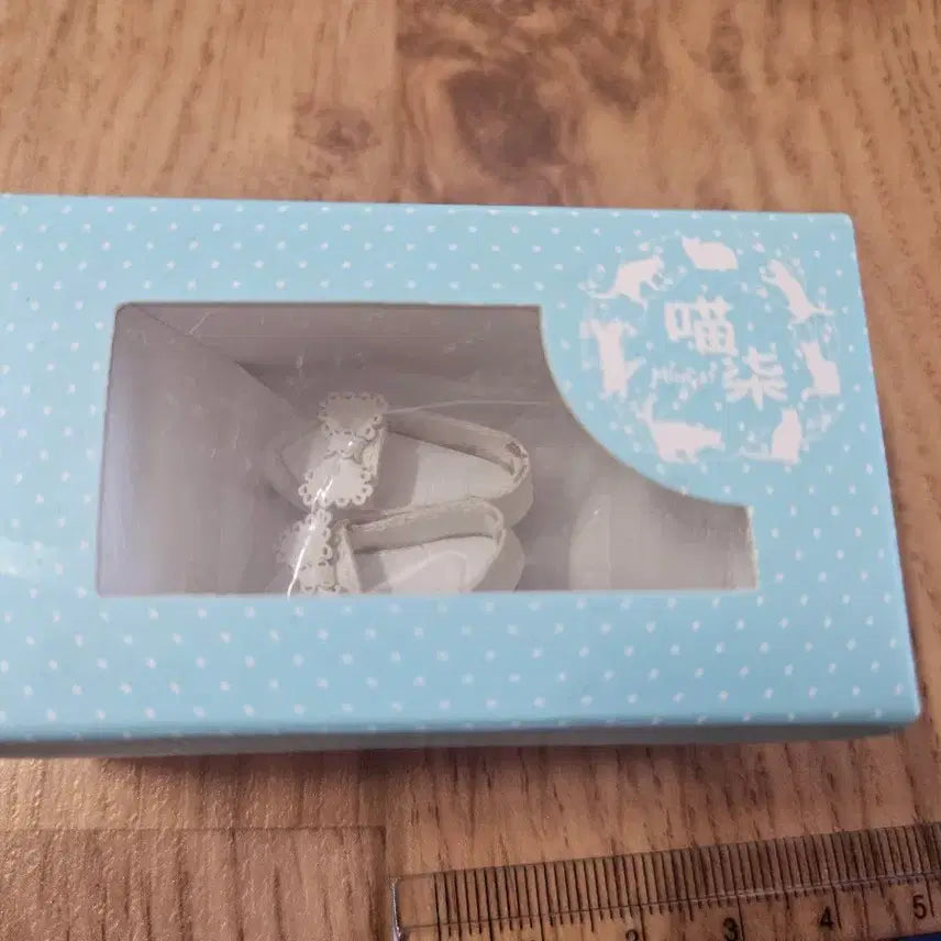 [BUNJANG] Doll Shoes with Lace and Ribbon Detail / 인형 신발