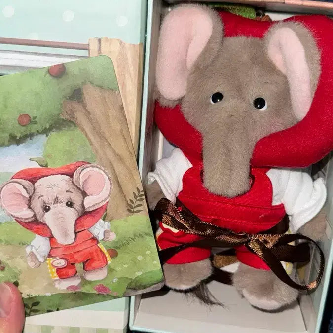 [BUNJANG] Teddy Tails Lena Bear Forest Friends Elephant / 테디테일즈 레나베어 레나숲 숲속친구들 코끼리
