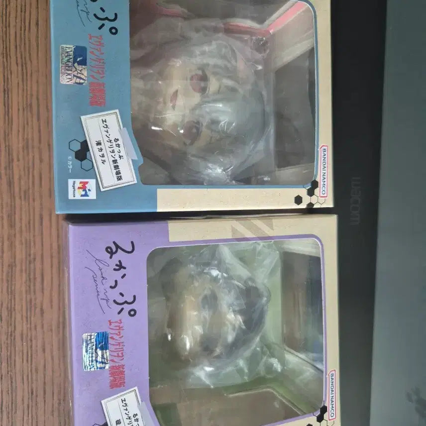 [BUNJANG] Evangelion Kaworu &amp; Shinji Look Up Figure (with Bonus Cushion) / 에반게리온 카오루&amp;신지 룩업(특전방석o)개봉, 전시품