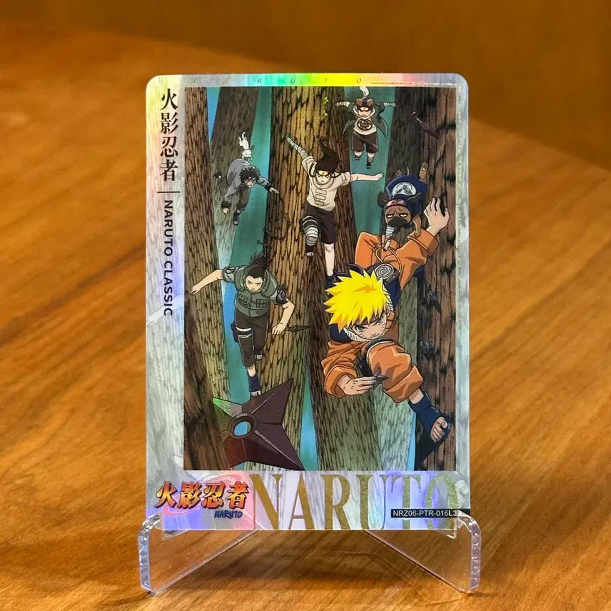 [BUNJANG] Kayou Naruto Sasuke Retrieval Team Group Card / 나루토 카드 - 사스케 탈환편 수색팀 단체 카드 (Naruto Classic)