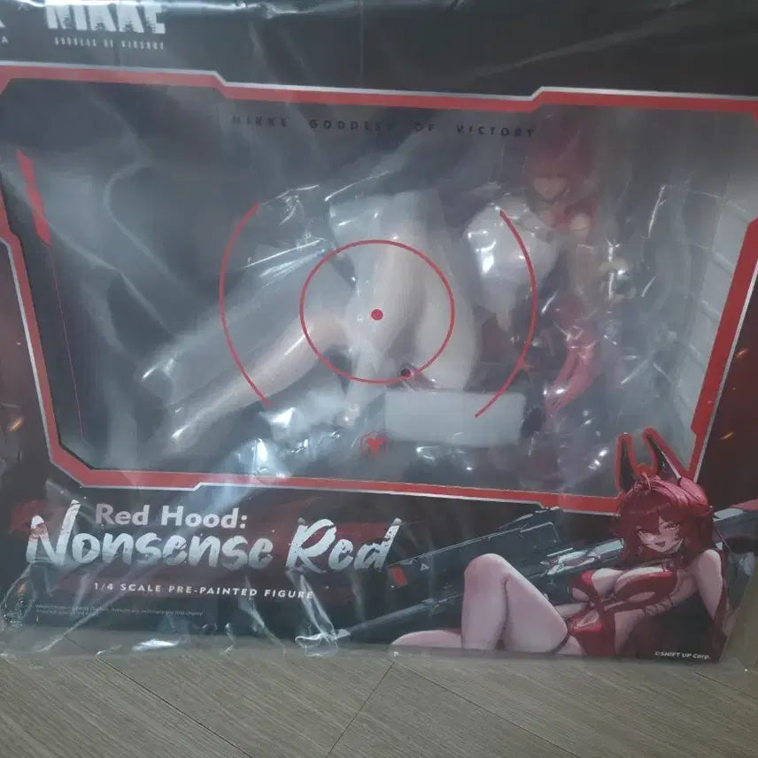 [BUNJANG] Victory Goddess Nikke Red Hood Nonsense Red Ver. Deluxe Scale 1/4 Figure / 디럭스판 승리의여신니케 레드후드 넌센스레드 ver. 쿼터스케일 하비사쿠라 (MH특전