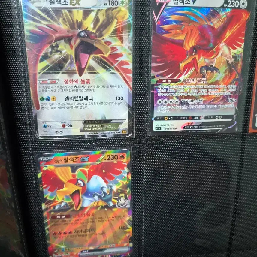 [BUNJANG] Pokemon Lugia Trio Trading Card / 포켓몬 카드 칠색조 3종