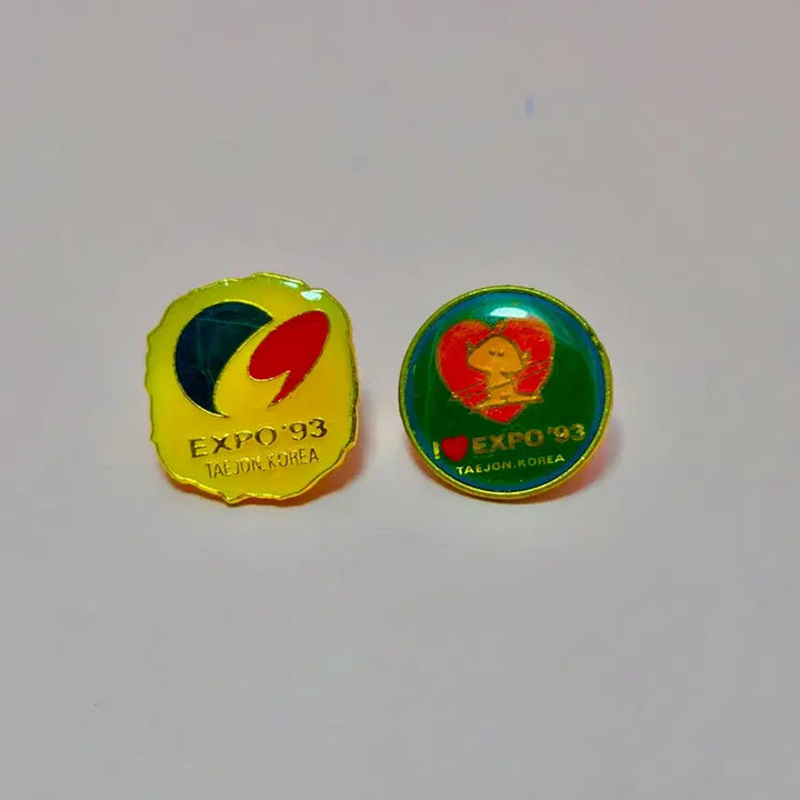 [BUNJANG] 1993 Daejeon Expo Original Pin Badge &