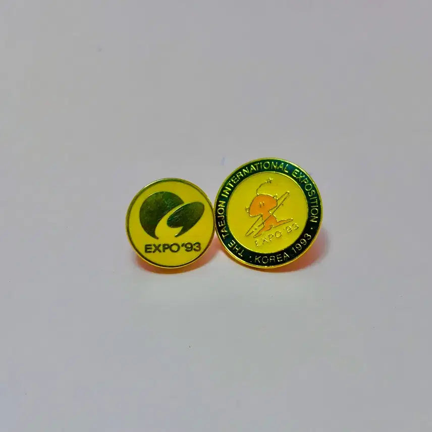 [BUNJANG] 1993 Daejeon Expo Original Dooly Pin Badge Retro / 93년 대전엑스포 오리지널 핀뱃지 꿈돌이 레트로 근대사 수집