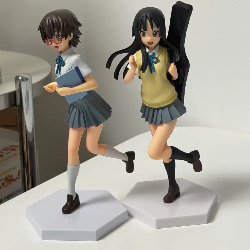 [BUNJANG] K-ON! Mio Akiyama Figure + Nodoka Manabe Figure / 케이온! 미오 엑스트라 피규어 + 노도카 피규어 덤