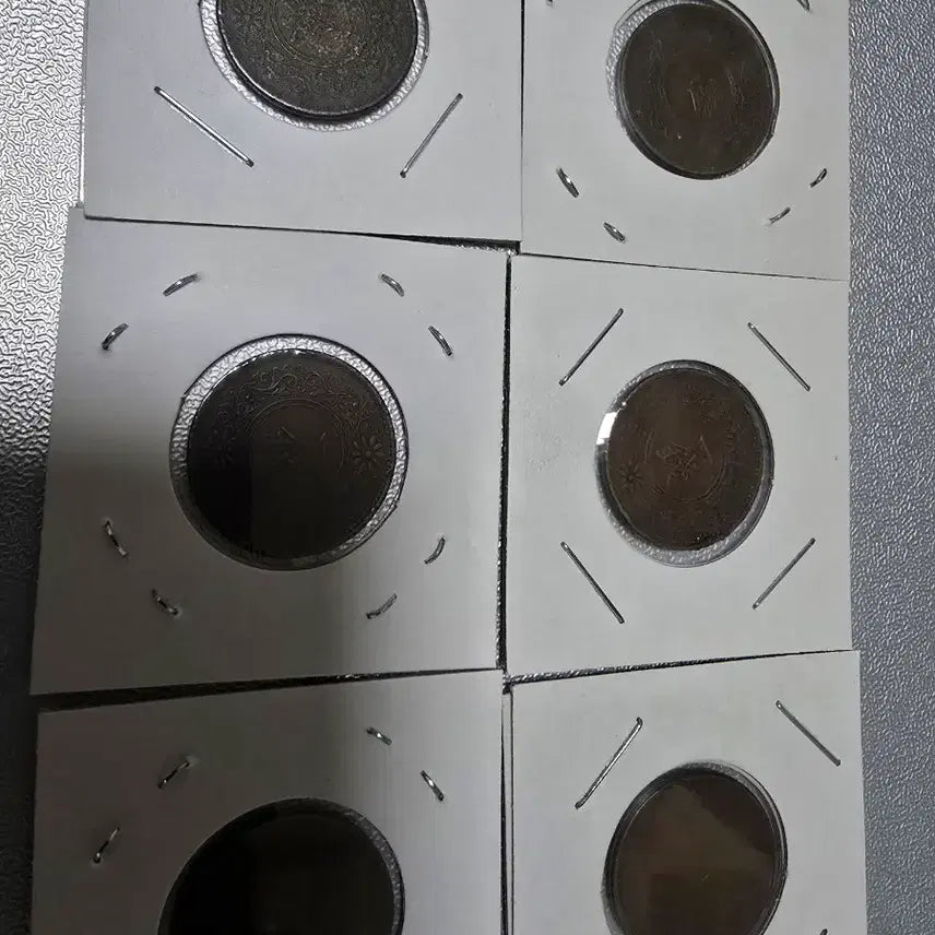 [BUNJANG] Taisho/Showa Era 1 Sen Coin Bundle (6 Coins) / 일본 대정.소화 1전 동전 6개