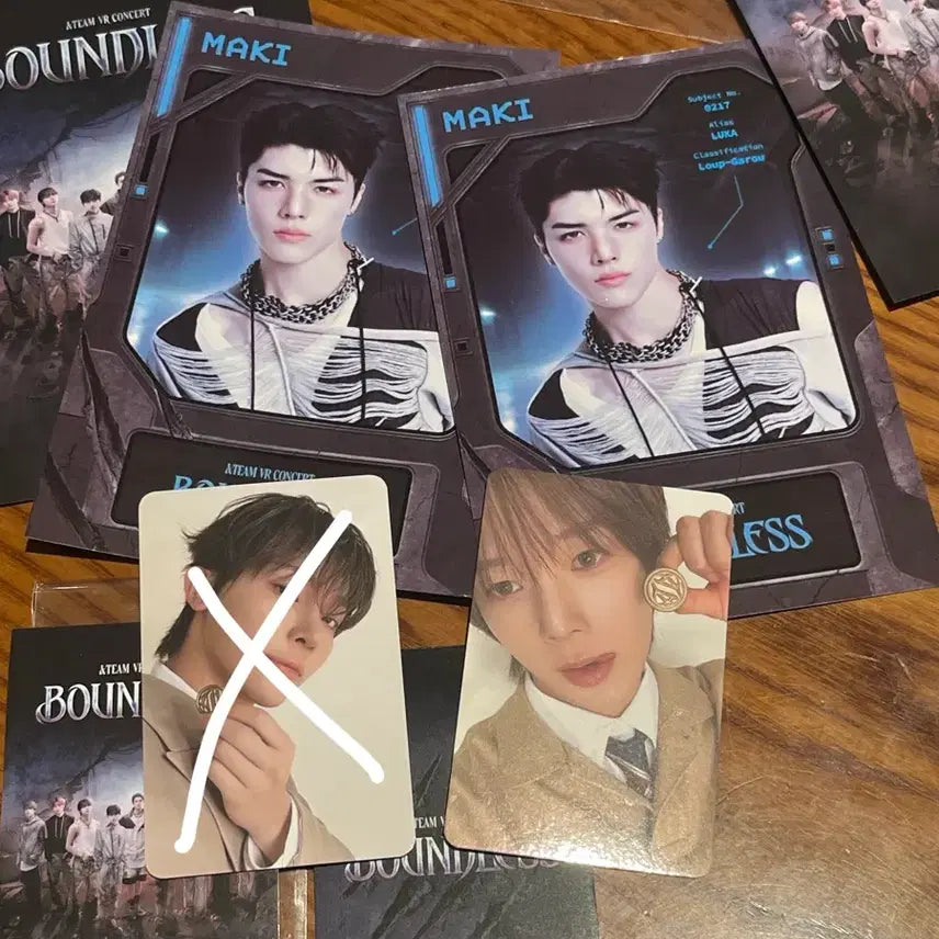 [BUNJANG] ENHYPEN VR Lucky Draw K Button Photocard / 앤팀 브이알 VR 특전 케이 단추 포카