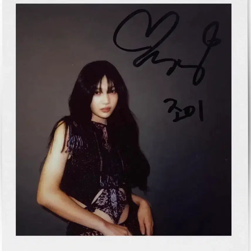 [BUNJANG] Red Velvet Joy Signed Polaroid Photocard / 레드벨벳 조이 친필 싸인 폴라로이드 사인 폴라 싸폴 포카 포토카드 redvelvet joy