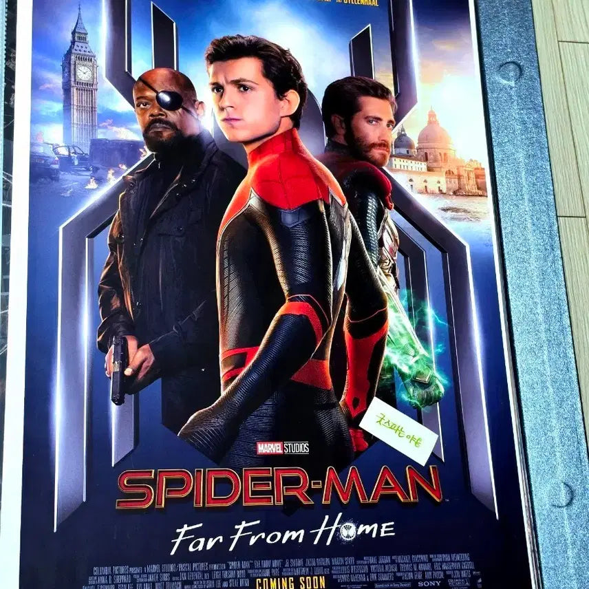 [BUNJANG] Marvel Spider-Man: Far From Home Premiere Dolby Cinema MX Poster (A3) / [2019초희귀한정판]영화 마블 스파이더맨 파프롬홈 프리미어상영회 돌비시네마 MX 포스터(A3)