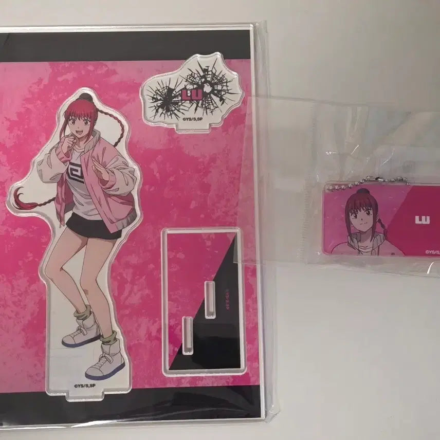 [BUNJANG] Sakakmoto Days Rui Acrylic Stand &amp; Keychain Set / 사카모토데이즈 루 아크릴&amp;키링