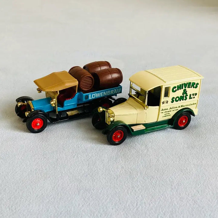 [BUNJANG] 1980s Vintage Matchbox Models of Yesteryear Diecast Mini Cars - Set of 2 / 1980년대 영국 빈티지 Matchbox(매치박스)다이캐스트 미니카 2종 세트