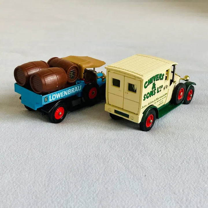 [BUNJANG] 1980s Vintage Matchbox Models of Yesteryear Diecast Mini Cars - Set of 2 / 1980년대 영국 빈티지 Matchbox(매치박스)다이캐스트 미니카 2종 세트