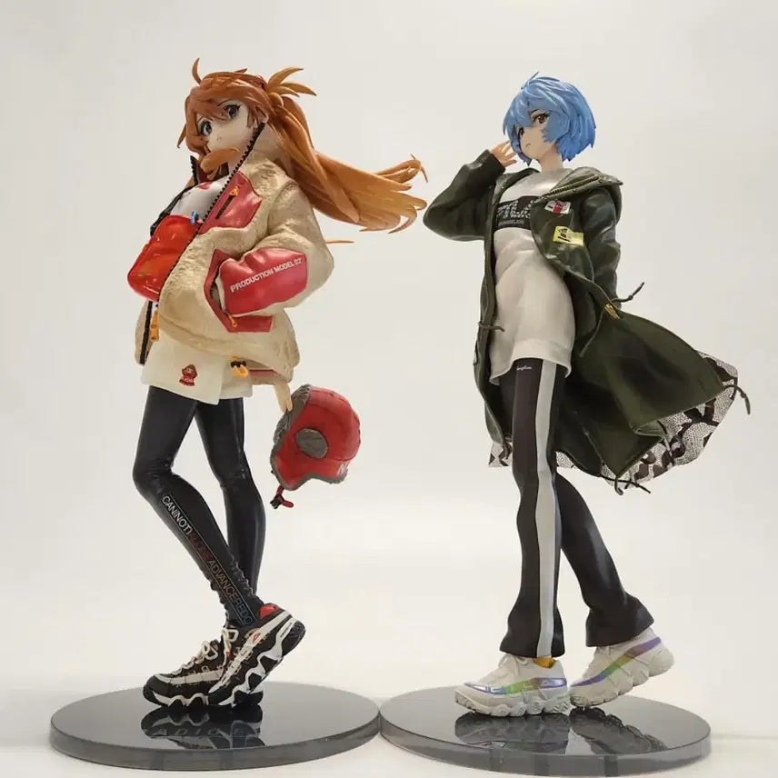 [BUNJANG] Hobby Max Evangelion Radio Eva Part 2 Asuka &amp; Rei Bundle Set Figure / 하비맥스 에반게리온 라디오에바 Part2. 아스카, 레이 일괄