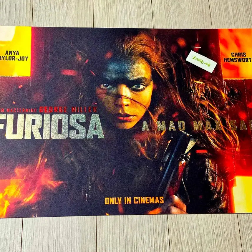 [BUNJANG] Mad Max: Furiosa Saga Artgraphy Megabox Poster (A3) - Limited Edition / [No.3아트그라피-초희귀한정판]영화 매드맥스 퓨리오사사가 아트그라피 메가박스 포스터(A3)