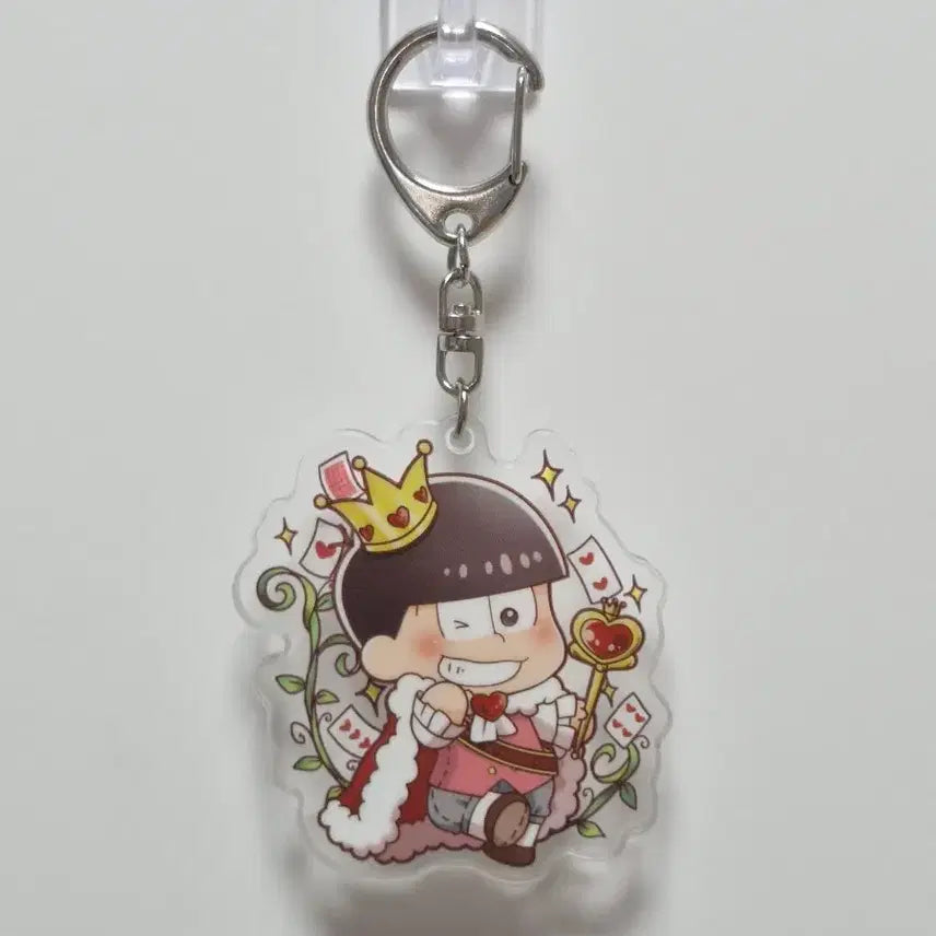 [BUNJANG] Osomatsu-san Osomatsu Acrylic Keychain / 오소마츠상 오소마츠 아크릴 키링