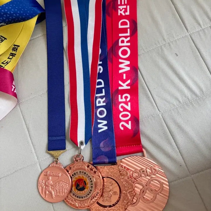 [BUNJANG] Taekwondo Competition Medals Bundle / 태권도 대회 메달